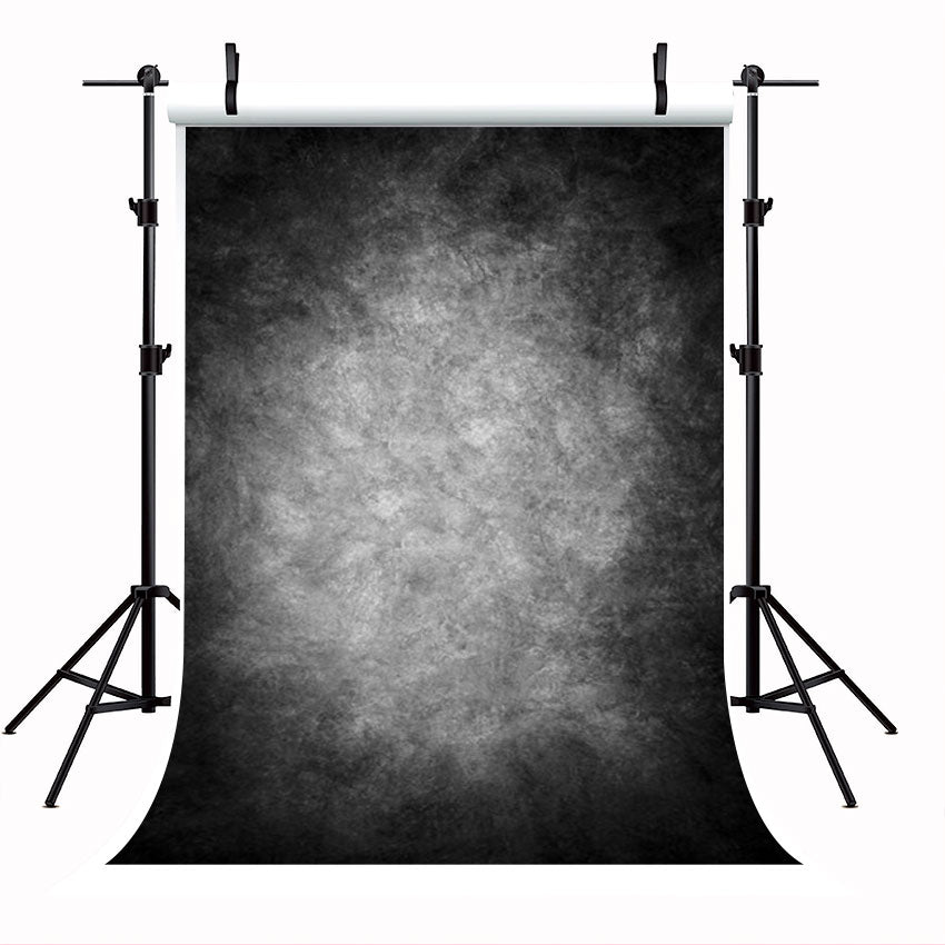 Black and Grey Texture Abstract Backdrop for Photo Shooting