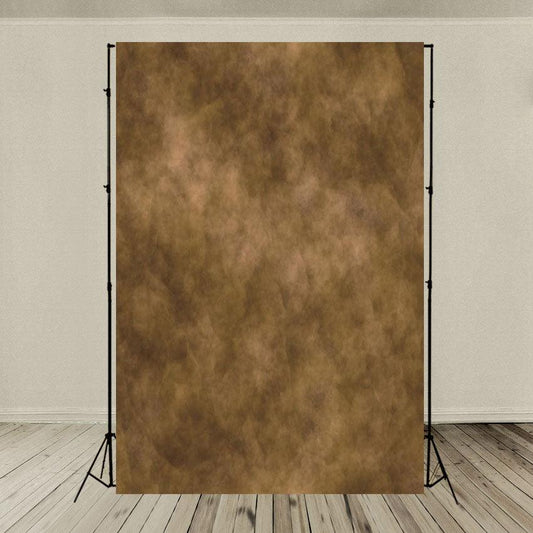 Abstract Brown Gradient Texture Muslin Photo Backdrops for Portrait