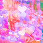 Colorful Sweet Valentine's Day Wedding Backdrops for Couples
