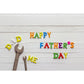 Happy Father's Day Background White Wood Floor Wrench Photography Background