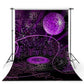 Purple Glitter Ball Backdrops Dreamlike Universe Photography Background