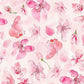 Watercolor Pink  Flowers Printed Photography Backdrop