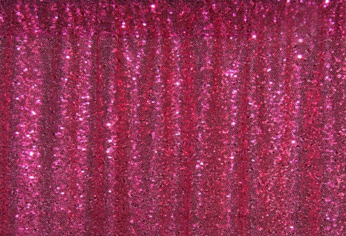 Dark Pink Sequins Fabric Photography Backdrop for Party