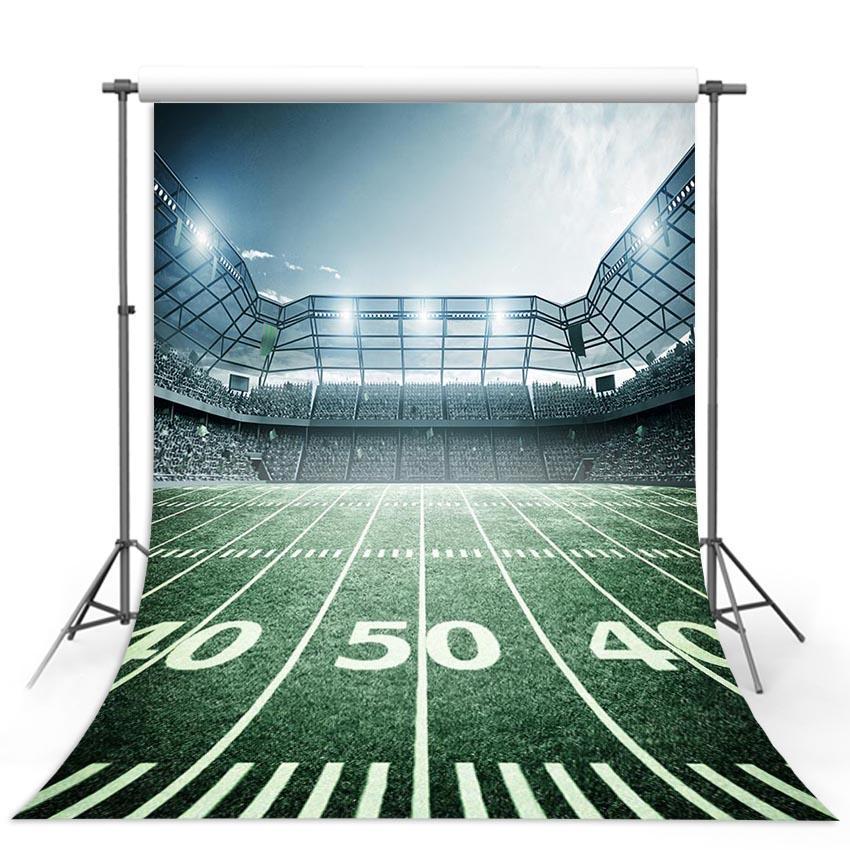 Green Grass Backdrop Sports Field Photography Background