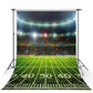 Green Grass Backdrop Sports Field Night Background For Photography