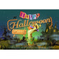 Night Castle Backdrop Halloween Party Photography Background