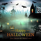 Horror Magic Castle Pumpkin Backdrop Happy Halloween Party Photography Background