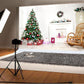 Christmas Photography Prop Backdrop Wood Floor Background