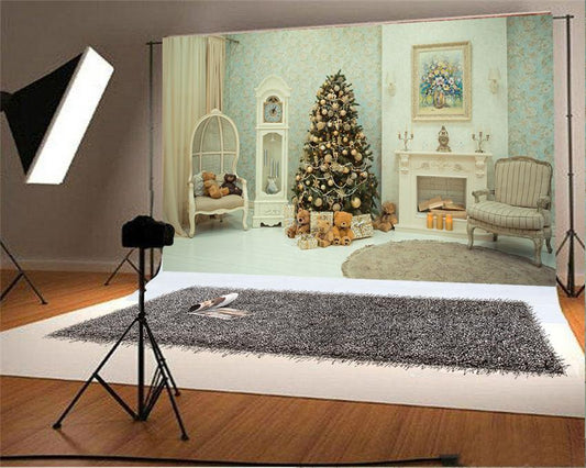Merry Christmas Room Photo Backdrop