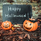 Happy Halloween Wooden Photography Prop Backdrop Fall Backdrop