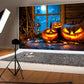 Wooden Halloween Backdrop for Party
