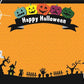 Happy Halloween Cartoon Pumpkin Photo Backdrops