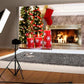 Christmas Backdrop Fireplace Candle Photography Prop
