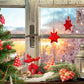 Window Snow Winter Christmas Backdrops for Studio