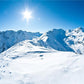 Winter Snow Mountain Photography Backdrops
