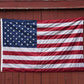 Purple Wood Wall America Flags Photography Backdrop