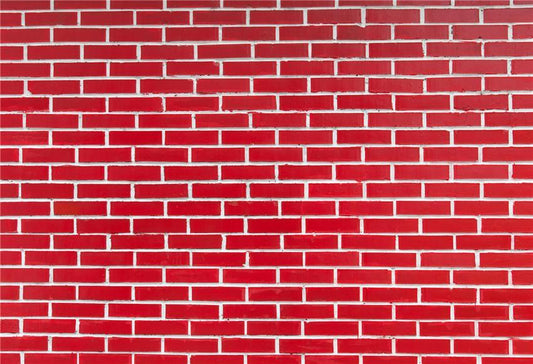 Red Brick Photo Booth Prop Background for Party