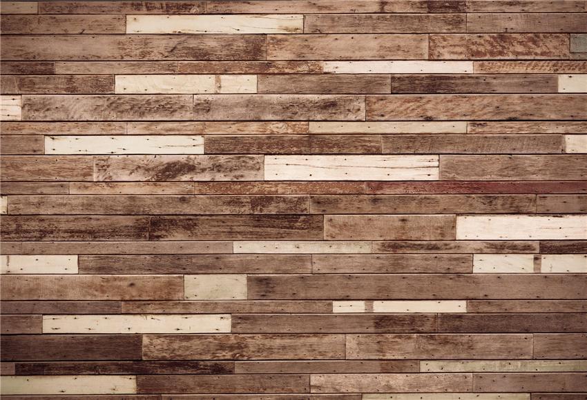 Brown and White Wooden Texture Rustic Backdrops
