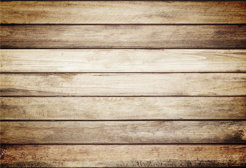 Light Brown Retro Wooden Backdrop for Party