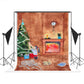 Cartoon Christmas Photography Backdrop for Picture