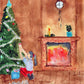Cartoon Christmas Photography Backdrop for Picture