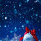 Snowflake Sliver Bell Christmas Photography Backdrop