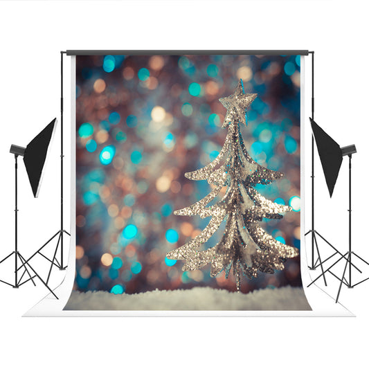 Dream Glitter Christmas Backdrop for Photo