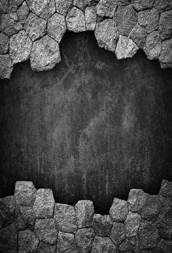 Dark Broken Brick Wall Backdrop For Photography Background