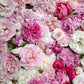 Ornate Flowers Wall Backdrop For Events Photography Background