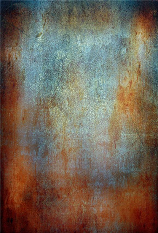 Vintage Abstract Rust Microfiber Backdrop for Wedding Prom Party
