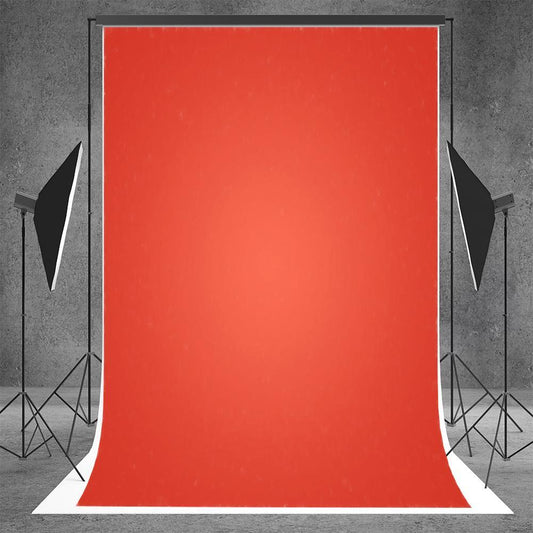 Tomato Solid Fabric Photography Backdrop for Workshop