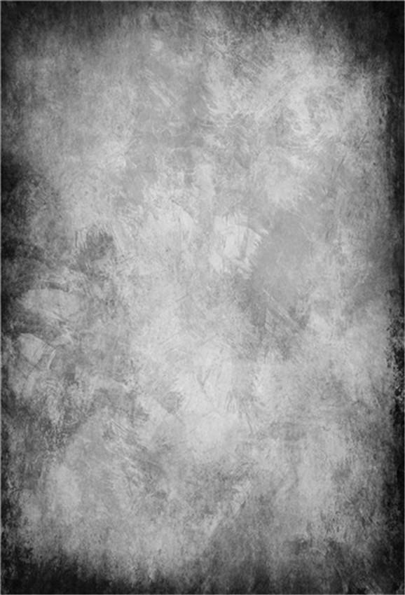 Black and Grey Texture Abstract Backdrop for Photo Studio Prop