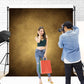 Bright Brown Abstract Wedding Portrait Backdrop for Photographer