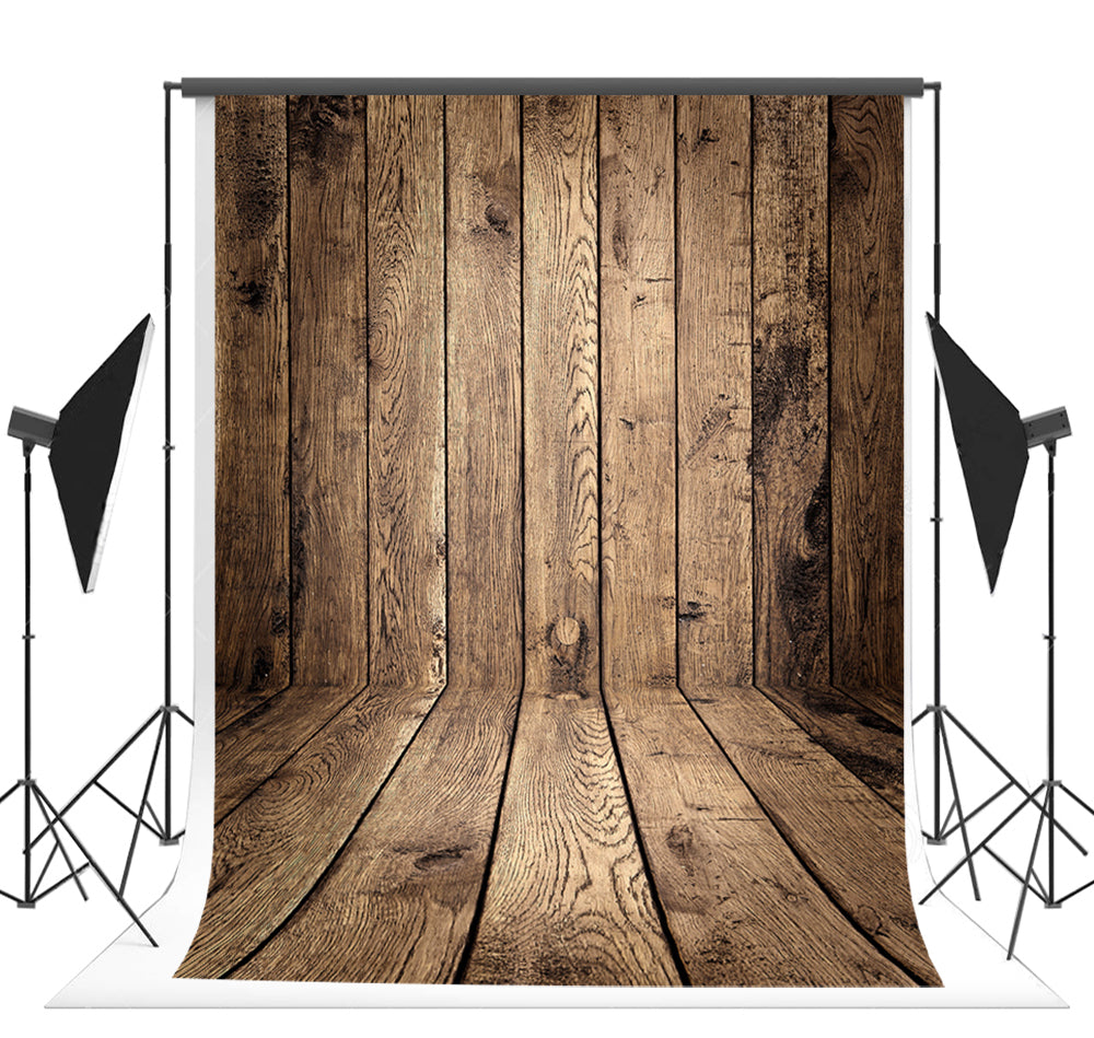 Wood Photo Backdrop Wood Panel Rustic Photography Backdrop for Photo Studio K15342