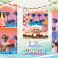 Romantic Summer Beach Scenery Background Summer Seaside Beach Theme Party Backdrop Decoration KE22193