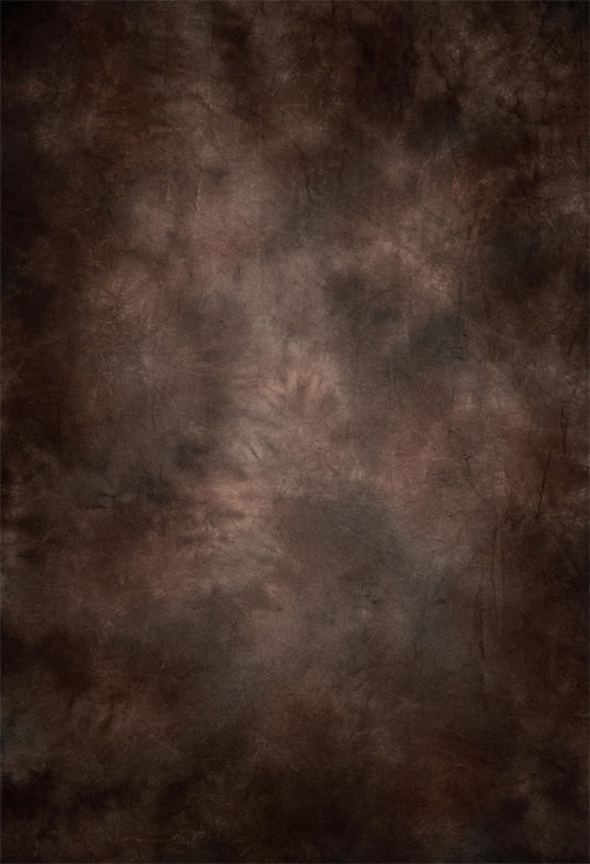 Brown Mottled Fine Abstract Backdrop for Portrait