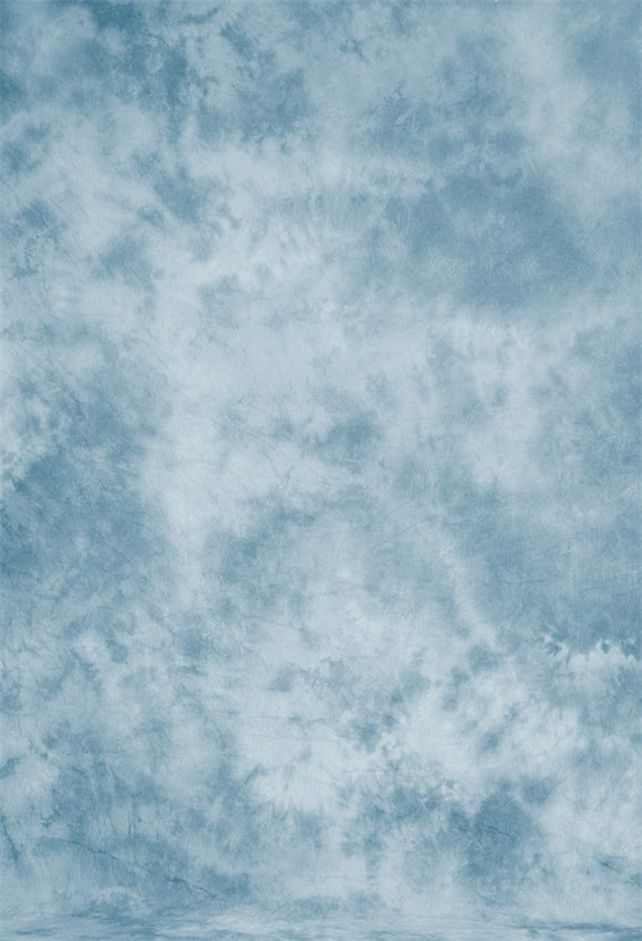 Abstract White and Blue Mottled Photo Booth Backdrops for Picture