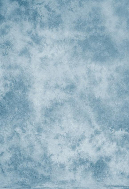 Abstract White and Blue Mottled Photo Booth Backdrops for Picture