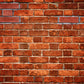 Deep Red Brick Wall Photography Backdrops