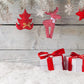 Christmas Gift Photography Backdrop Snow Background