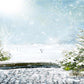 Christmas Snow Tree Pine Photo Backdrops