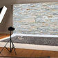 Stone Wall Limestone Rock Wall Background Printable Photography Backdrop KH03721