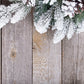Pine Branch Wood Wall Photography Backdrop Christmas Background