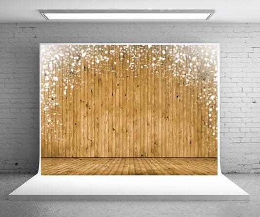 Glitter Wood brown wooden wall photography background