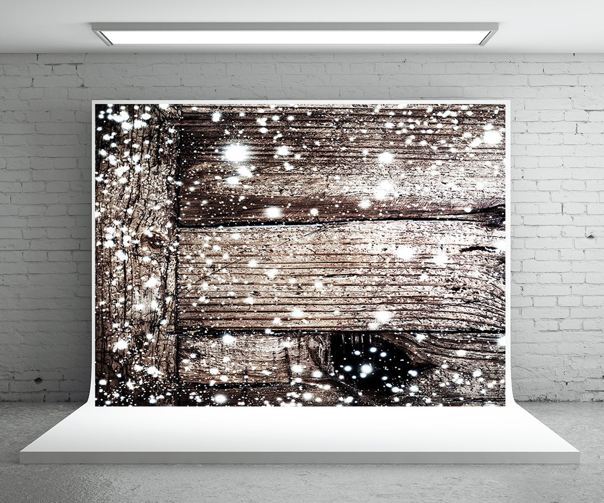 Glitter Wood Wall Backdrop For Photography