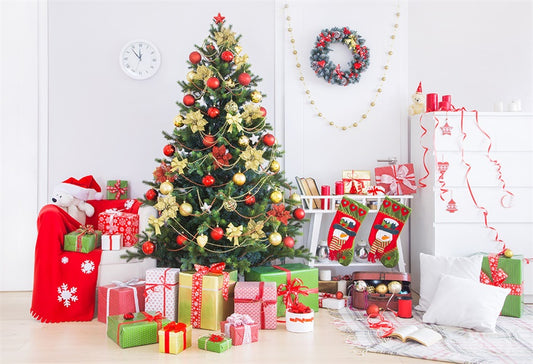 Colorful Christmas Session Backdrops for Picture