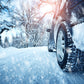 Car Snowing Branches Winter Photography Backdrop