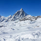 Winter Snow Mountain Photography Backdrop