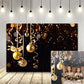Rose Gold and Glitter Balloon Backdrop for Adult Birthday Party Photography Background for Party Decorations