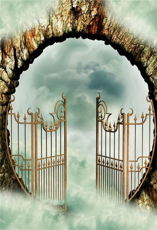 Heaven Gate Halloween Photography Backdrop